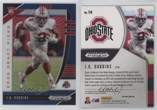 2020 Panini Prizm Draft Picks Rookies Blue JK Dobbins #114 Rookie RC