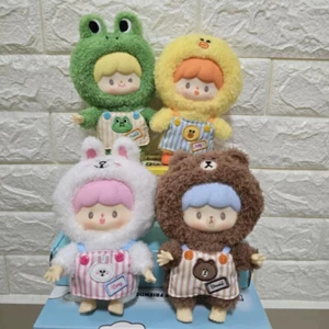 LINE FRIENDS My Best Friends Series Blind Box Confirmed Figure Plush Toy Xmas - Picture 1 of 13