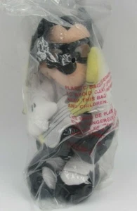Bolso de felpa Mickey Bean de Disney Store años 50 - Imagen 1 de 4