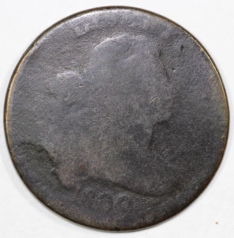 1800 1c S-202 Draped Bust Large Cent Cover