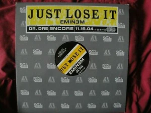 EMINEM "JUST LOSE IT" VINYL 12" SINGLE 2004 AFTERMATH RECORD EX - Foto 1 di 4