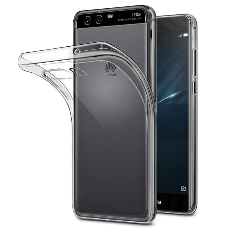 COVER CUSTODIA PER HUAWEI P10 P 10 TRASPARENTE SOTTILE TPU ULTRA SLIM - Immagine 1 di 1