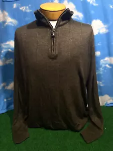 Oscar De La Renta Sweater Sweatshirt XXL 2XL Brown Sweater C1 - Picture 1 of 7