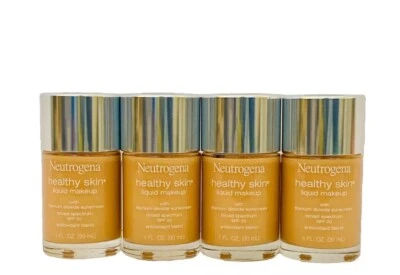4X BUFF 30 Neutrogena Healthy Skin Liquid Makeup Foundation SPF 20 Exp: 9/25 - Image 1 of 4