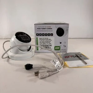 Avycon HD COAX Fixed Turret Camera AVC-TE21F28 12VDC White - Picture 1 of 7
