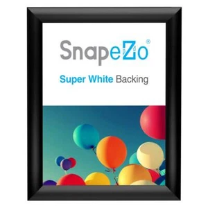 SnapeZo® Black 8x10 Photo Frame - 1" Profile - Picture 1 of 5