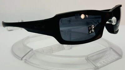 New Oakley Fives Squared Sunglasses / Matte Black / Prizm Grey Lens / 009238-32 - Image 1 of 4