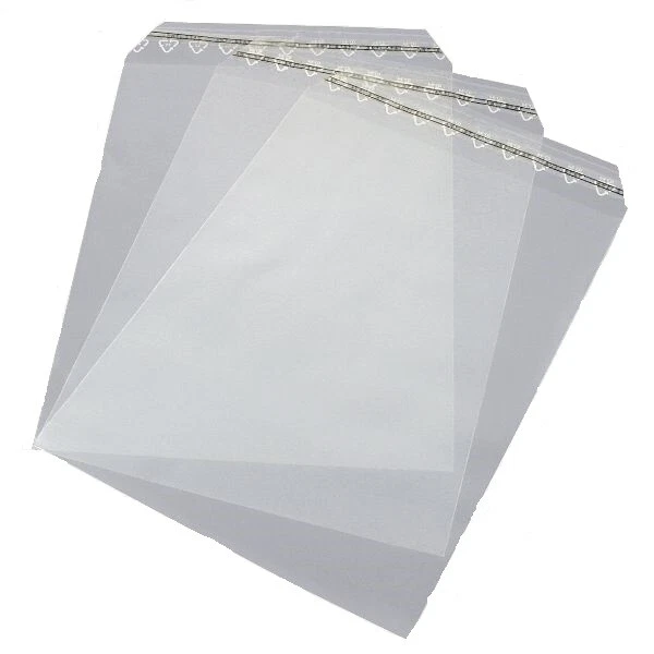 Adhädionsverschlußbeutel, klar, 50my PP Folienbeutel, Polybeutel selbstklebend - Bild 1 von 1