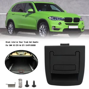 Black Interior Rear Trunk Mat Handle 51479120283 For BMW X5 E70 X6 E71 U8 - Picture 1 of 13