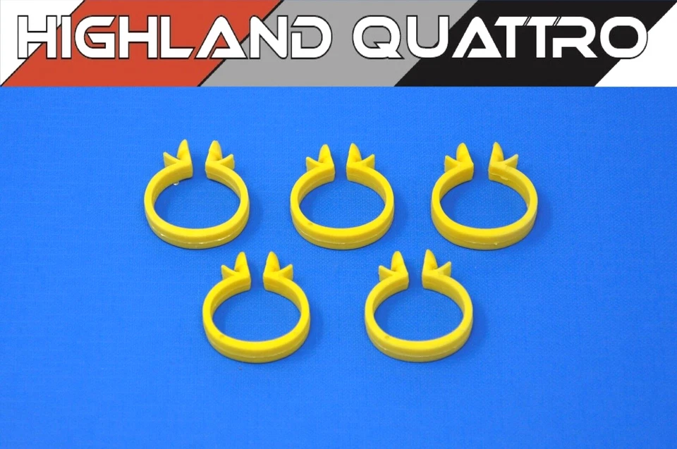 Audi ur quattro / coupé / 80 / 90 cable omega / manguera / telar clip x5 hasta 24mm Foto 1 de 1