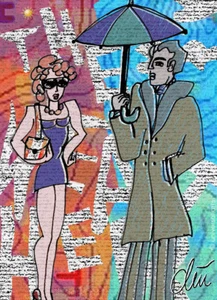 JACQUELINE DITT - The Weather limitiert Original Grafik signiert xx Druck Bilder - Bild 1 von 3