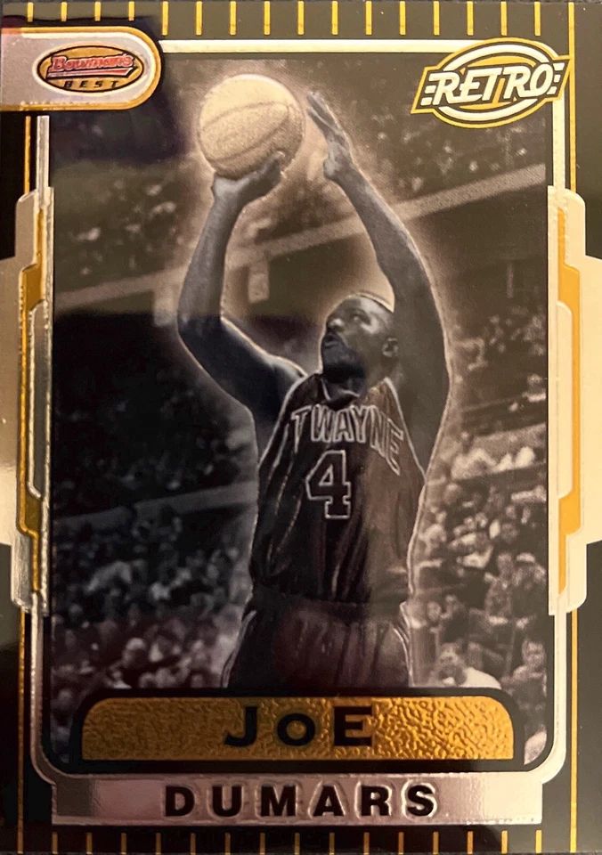 Joe Dumars Bowman's Best 96-97 #TB4 Retro Detroit Pistons - Image 1 of 1