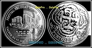 Canadá 1992 Trois Pistoles Festival des Isles edición limitada $1 dólar moneda sin usar - Imagen 1 de 2