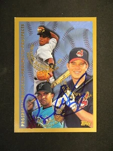 Autógrafo Sean Casey Alex Gonzalez Aramis Ramírez Topps Prospects ROOKIE AUTO  - Imagen 1 de 2