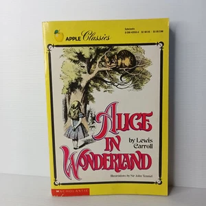 Alice in Wonderland by Lewis Carroll Scholastic abridged - Picture 1 of 3