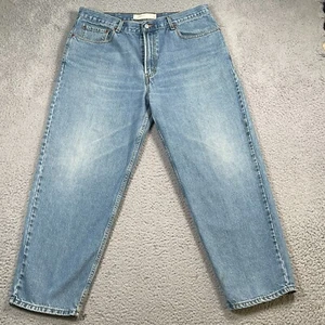 Levi's 560 Jeans Mens 38x30 Blue Y2K Baggy Comfort Fit Zip Fly Light Wash Denim - Picture 1 of 18