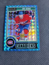 2014-15 OPC O-PEE-CHEE PLATINUM JIRI SEKAC #184 #ed 33/65 BLUE CUBES ROOKIE RC