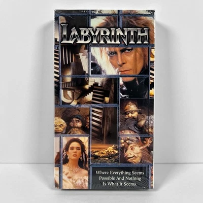 Labyrinth VHS Tape 1999 Lucusfilm Jim Henson David Bowie - New / Sealed - Image 1 of 4