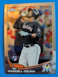 2013 Topps Chrome Marcell Ozuna (RC) Rookie #33 - Bild 1 von 2