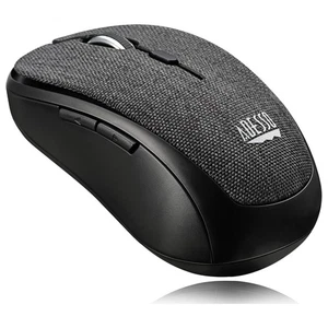 iMouse S80 Black Fabric Wireless Optical Mouse 2.4Ghz 5-Button Mini Design - Picture 1 of 9