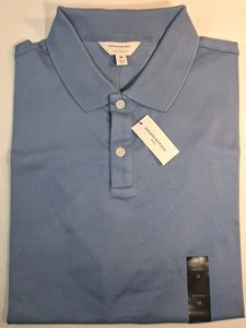 Neu mit Etikett Gr. M Banana Republic Herren Luxe Touch Polo blaue Distel neu - Bild 1 von 3
