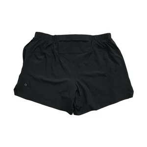 NWT Lululemon Run Crew Ripstop Shorts 6" Lined Size XL Mens Black Running Gym - Picture 1 of 4