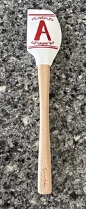 NUOVO Senza Etichette Sur La Tavolo Tovolo Spatola Silicone Spatola Rosso Monogramma A - Foto 1 di 5