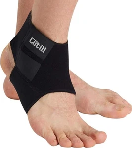 Soporte de tobillo para hombre y mujer - Neopreno transpirable ajustable grande - Imagen 1 de 6