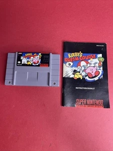 Kirby's Dream Course mit Handbuch (Super Nintendo 1995) SNES Cartridge getestet - Bild 1 von 11