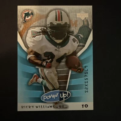 2004 Upper Deck Power Up! - Ricky Williams #50 - Image 1 of 2