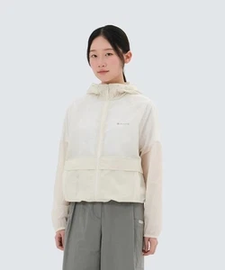 Neuer unbenutzter Snow Peak Nylon Blouson elfenbeinfarben Damen Größe L leicht Japan - Bild 1 von 9