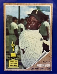 1962 TOPPS #454 FLOYD ROBINSON RC CHICAGO WHITE SOX - Picture 1 of 2