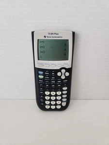 Texas Instruments TI-84 Plus Graphing Calculator Black - Tested - Picture 1 of 4