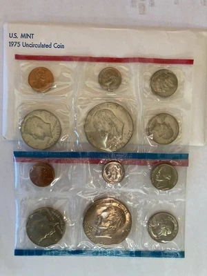 1976 Bicentennial Uncirculated Coin Set US Mint Original Government Packaging - Image 1 of 4