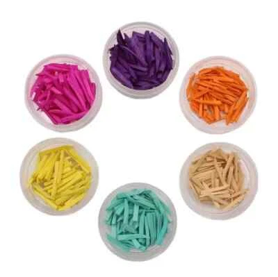 Cuñas dentales 50 piezas hueco dental cuña odontología desechables cuña de madera interdental Foto 1 de 4