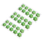 100 Pcs Anti-moss Stickers Pvc Self-adhesive Labels for Plant Tag Pots