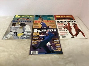 1980's Karate Illustrated Magazine Vintage Lot of 7 1982-86 Ships Fast - Read - Picture 1 of 12