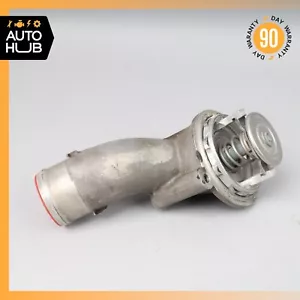 01-11 Mercedes W220 S55 CL55 AMG Water Pipe Thermostat Housing 1132030075 OEM - Picture 1 of 11