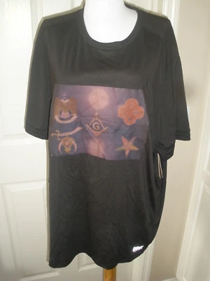 Nueva Camiseta Deportiva Everlast Negra Para Hombre Emblema Masónico XXL/EEG (T69) Foto 1 de 4