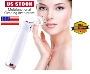 Blackhead Remover Electric Vacuum Tool Suction Face Skin Care Pore Acne Cleanser - Picture 1 of 7