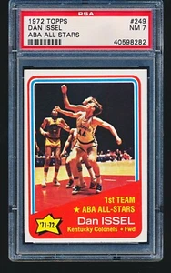 1972 Topps Dan Issel AS #249 PSA 7 - Bild 1 von 2