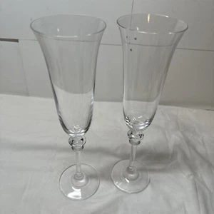 d'arques Kristall Stielgläser Paar Weingläser. - Bild 1 von 6