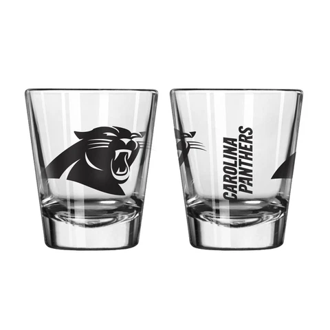 Carolina Panthers Boelter NFL Gameday 2oz Shot Glass(1) FREE SHIP!! Cover
