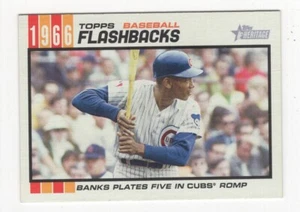 2015 TOPPS HERITAGE BASEBALL FLASHBACKS ERNIE BANKS CHICAGO CUBS #BF-1 - Picture 1 of 1