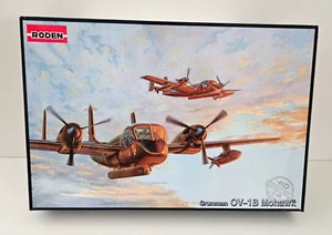 1/48 RODEN GRUMMAN OV-1B MOHAWK #410 NEW PLASTIC AIRPLANE MODEL KIT VIETNAM - Picture 1 of 2