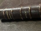Nouveau Paroissien Hiver Romain 1888 Book French Roman Bible Leather Bind