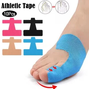 10PCS Bunion Corrector & Pain Relief Kinesiology Athletic Tape For Bunions - Picture 1 of 20