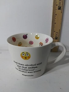 Moments Cook Smart Emoji Mug England #bigmistake New Condition - Picture 1 of 4