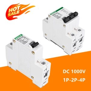 Leitungsschutzschalter DC 1000V 1/2/4-Polig Photovoltaik Solar Circuit Breaker - Bild 1 von 29