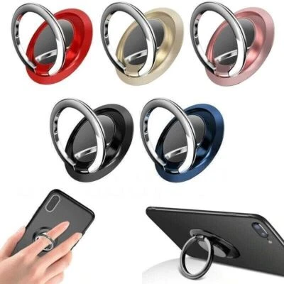 Handy Smartphone Ring Halter - Ultradünn, drehbar 360° Handyring Fingerhalter - Bild 1 von 4